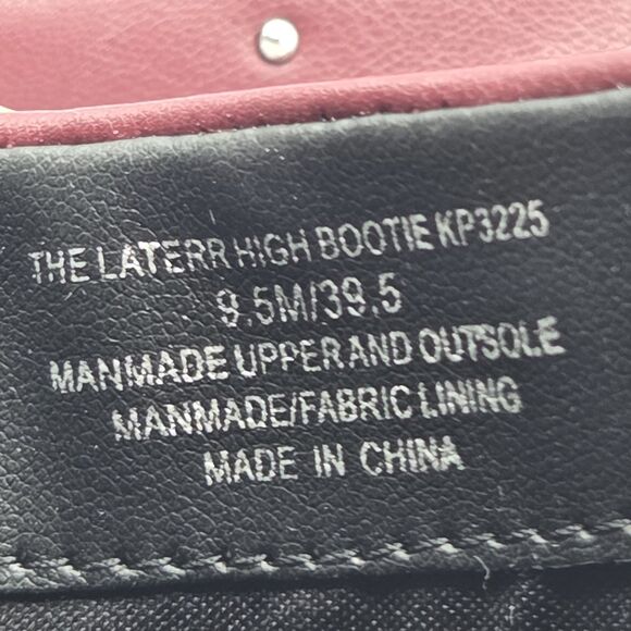 Katy Perry Womens The Laterr High Bootie Cranberry Ankle Fashion Boots Size 9.5M - Picture 5 of 16